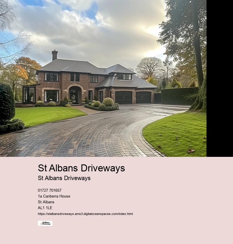 What Makes St Albans Homeowners Choose Us for Their Driveway Needs